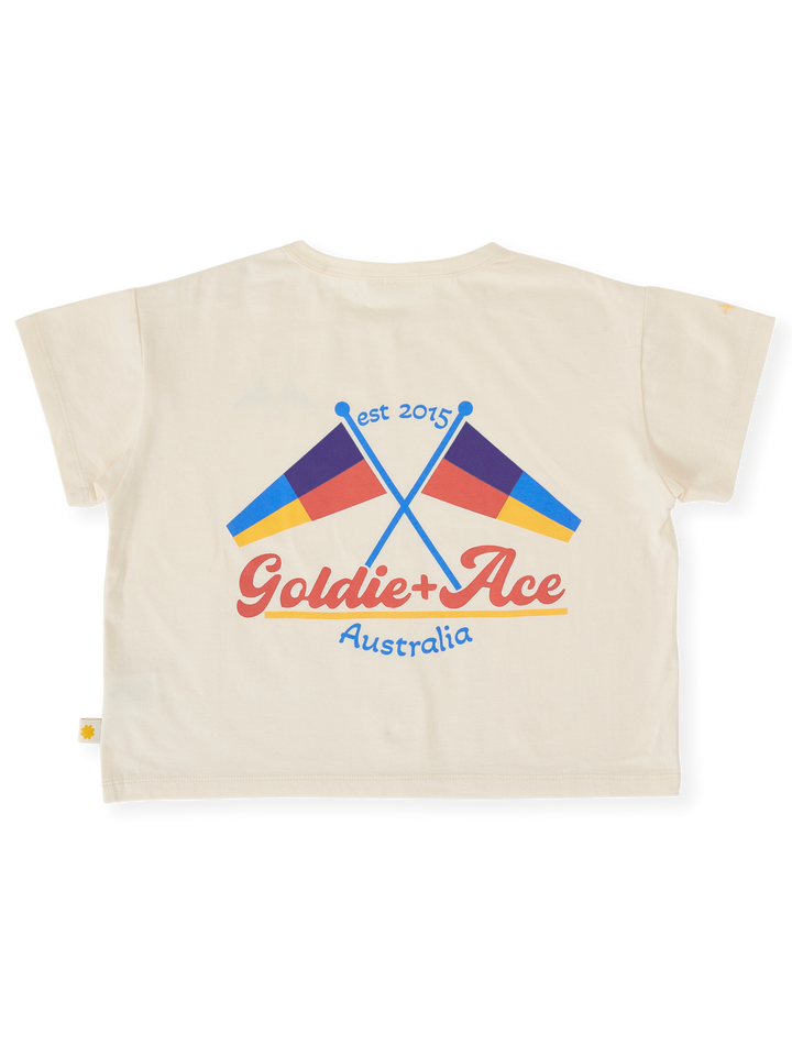 Tee | Oversized - Nautical Flag