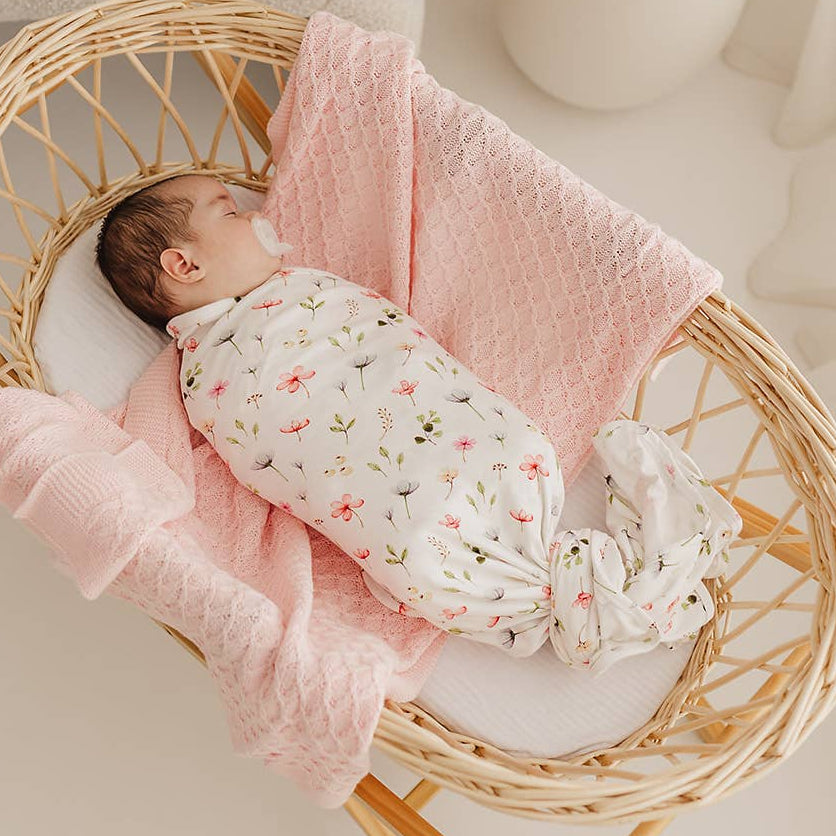 Swaddle | Organic Cotton - Fleur