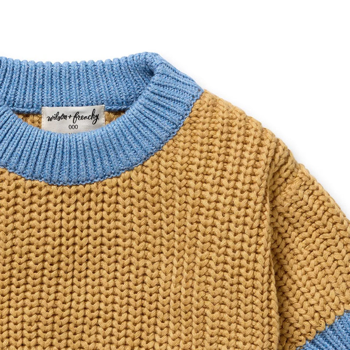 Jumper | Organic Knitted - Honey Drop