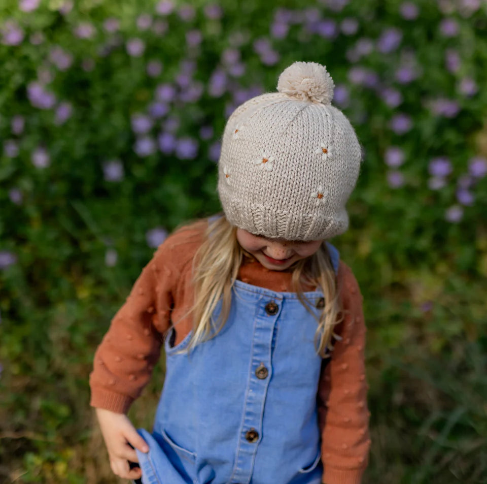 Beanie | Daisy - Oatmeal