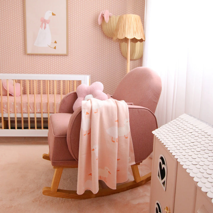 Blanket | Pink Ducks
