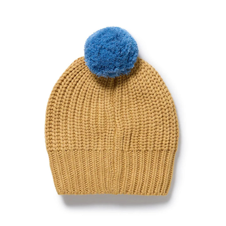 Beanie | Organic Knitted - Honey Drop