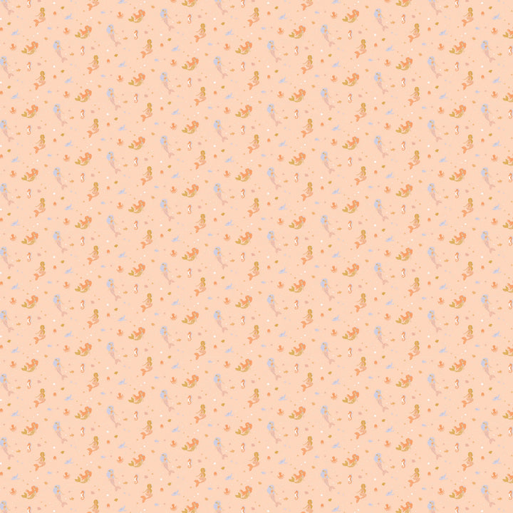 Bassinet | Fitted Sheet/Change Pad Cover | Organic - Mermaids