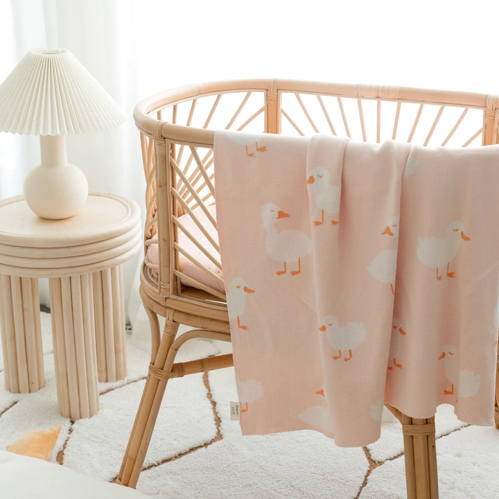 Blanket | Pink Ducks