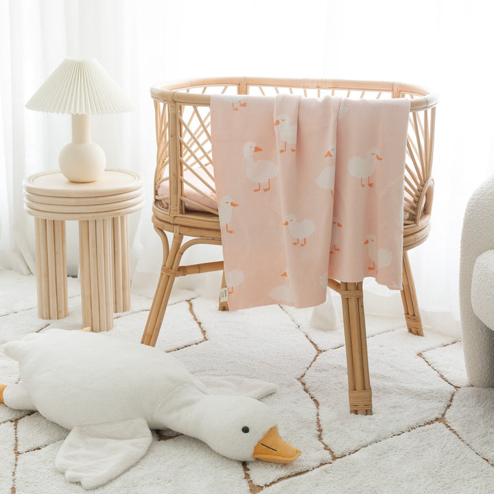 Blanket | Pink Ducks