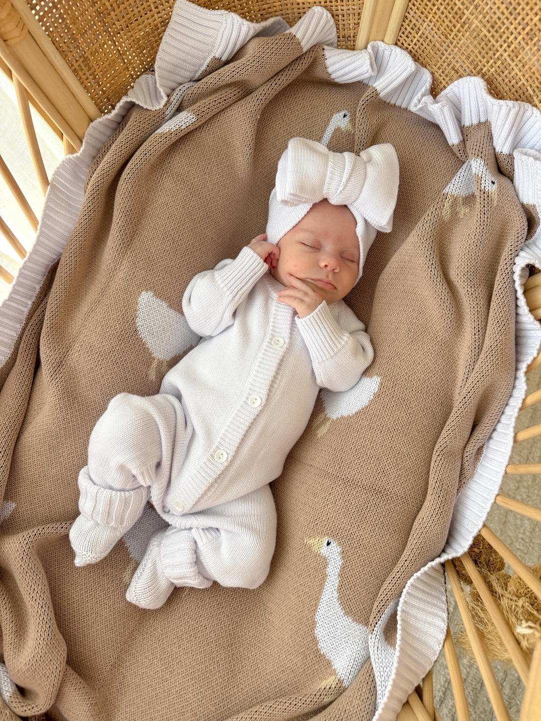 Onesie | Organic Knit - Milk