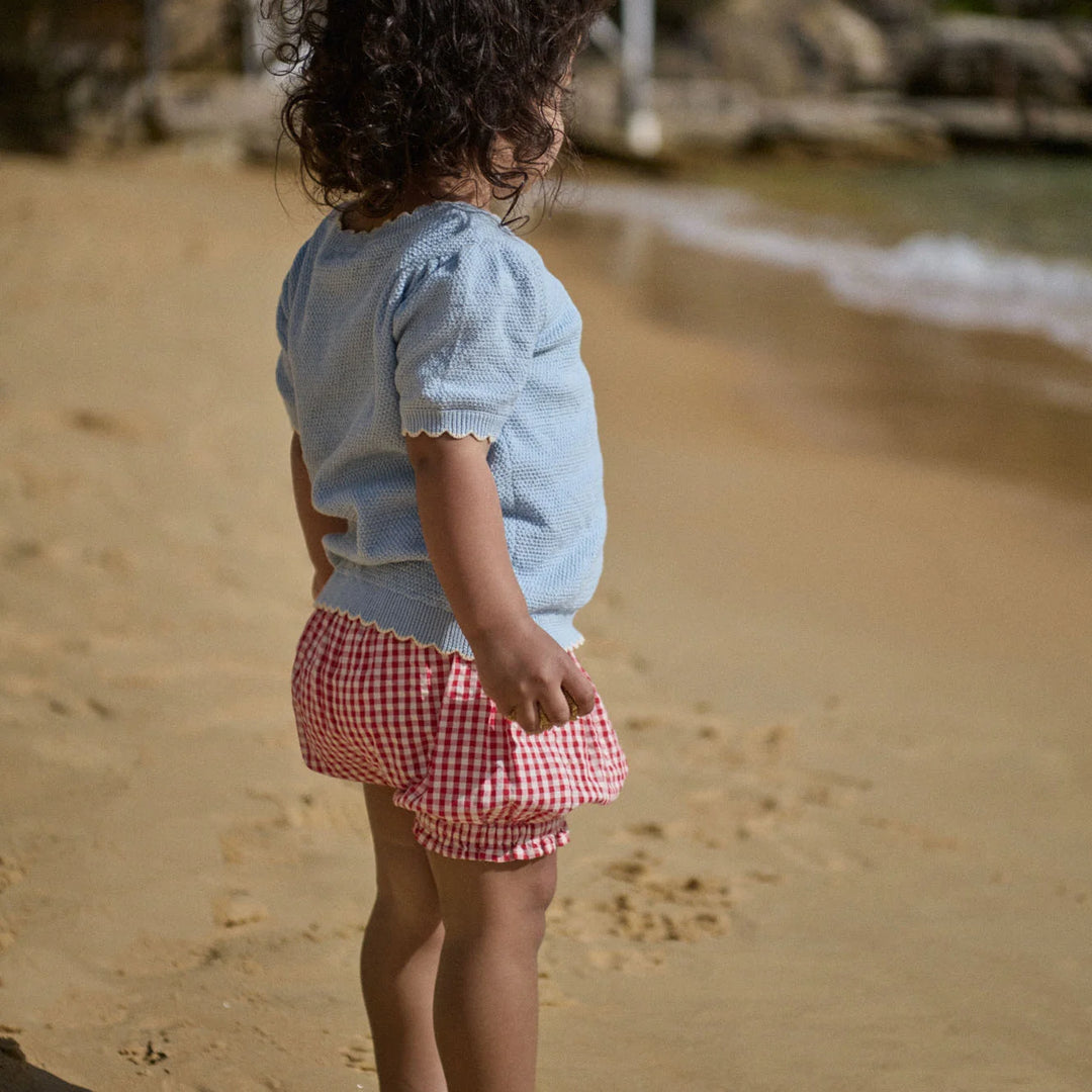 Betty Shorts | Red Gingham