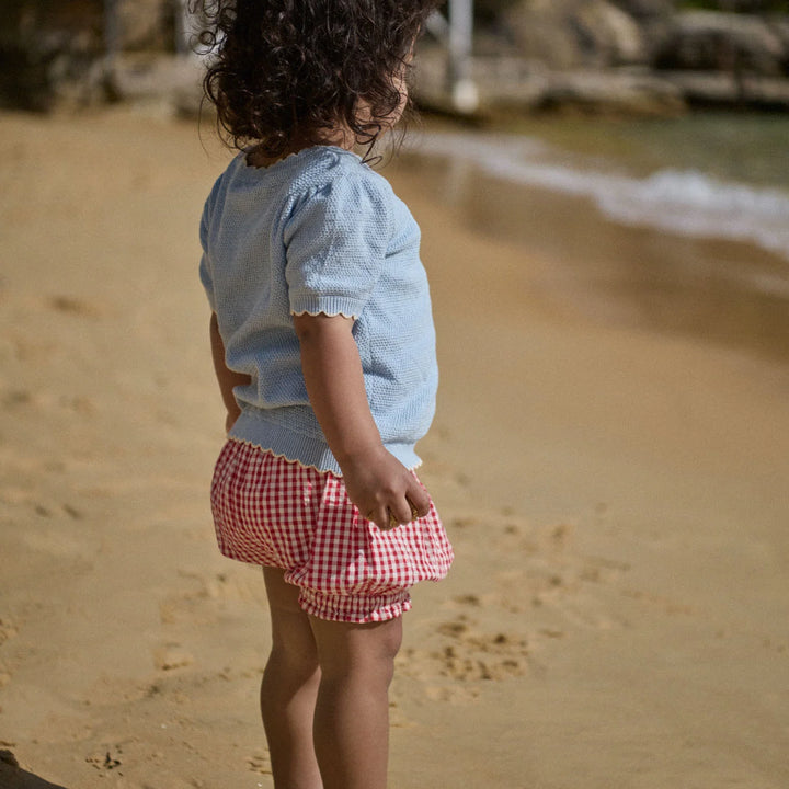 Betty Shorts | Red Gingham
