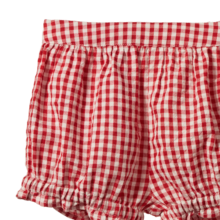 Betty Shorts | Red Gingham