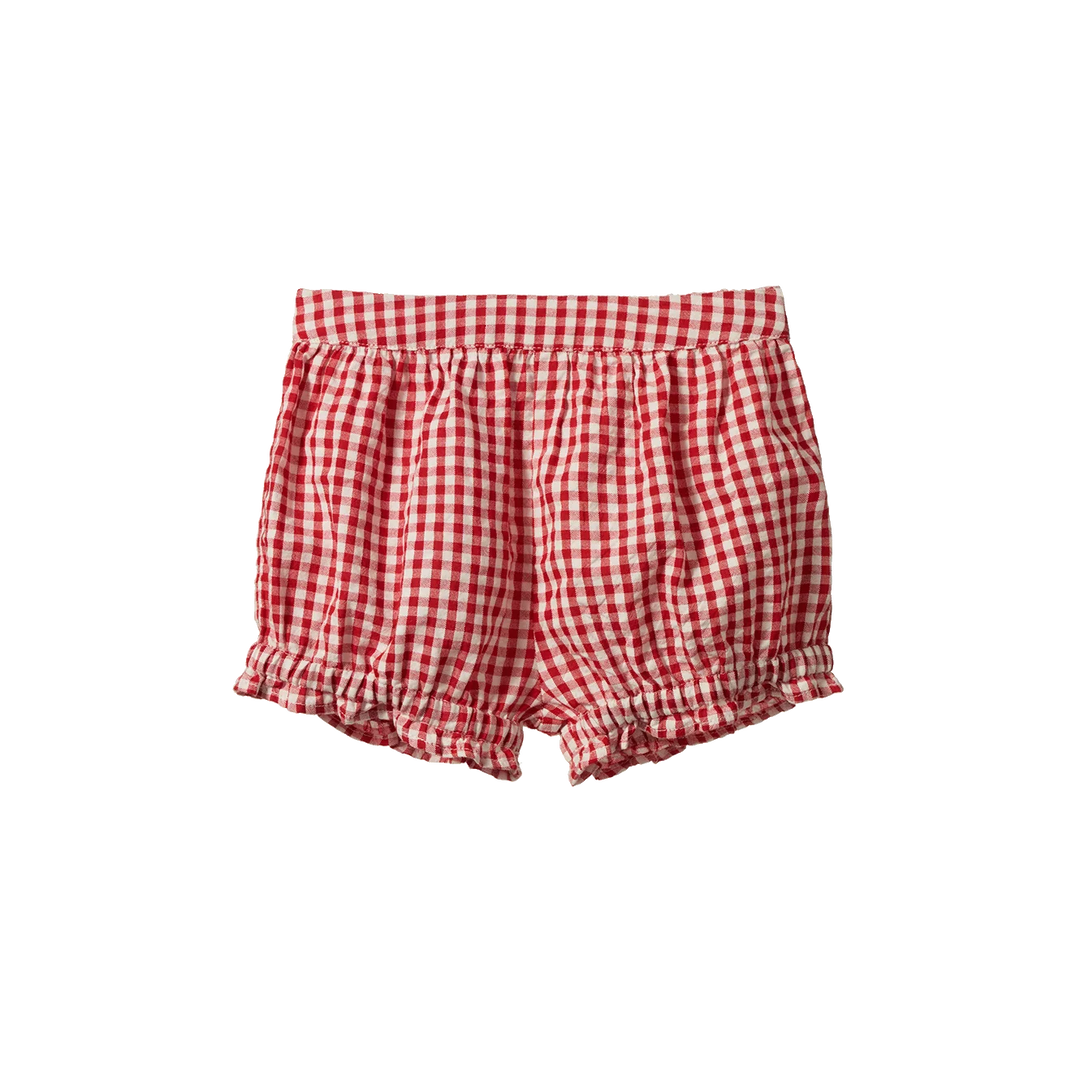 Betty Shorts | Red Gingham