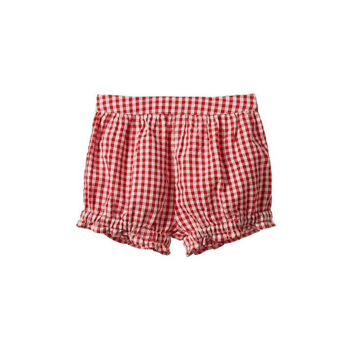 Betty Shorts | Red Gingham