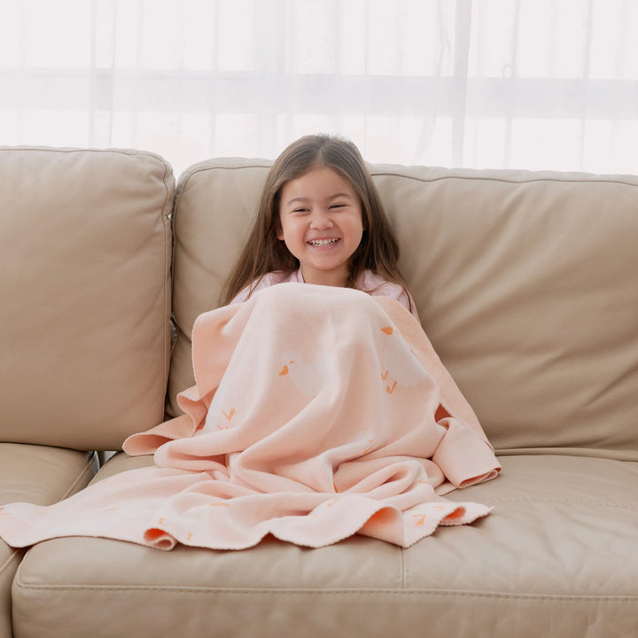 Blanket | Pink Ducks