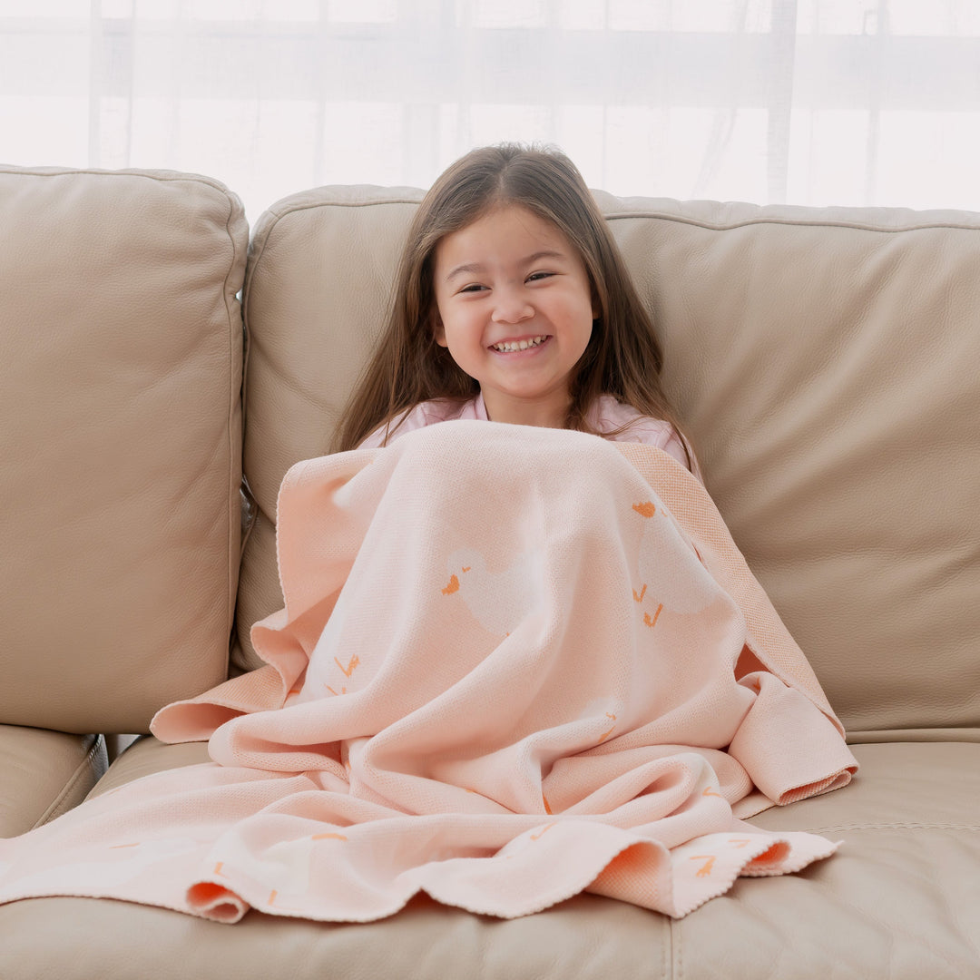 Blanket | Pink Ducks