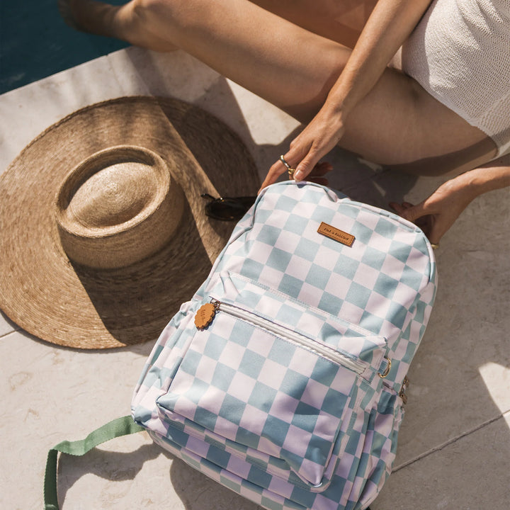 Backpack | Sage Check