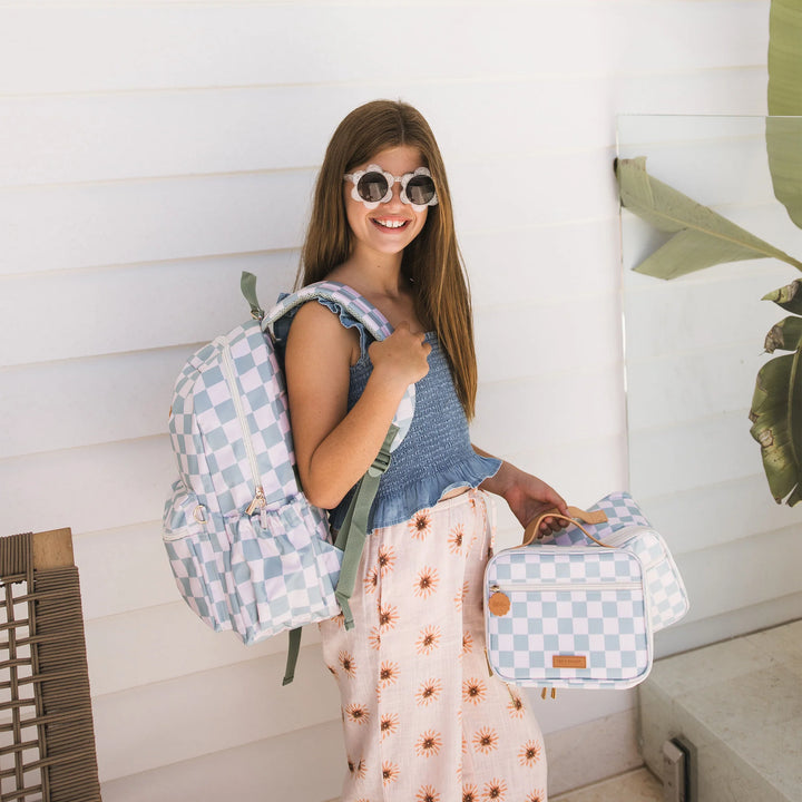 Backpack | Sage Check