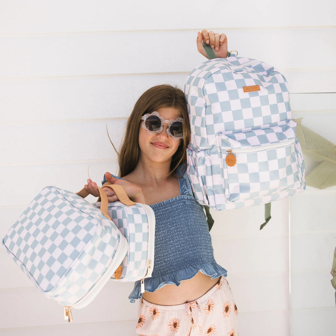 Backpack | Sage Check