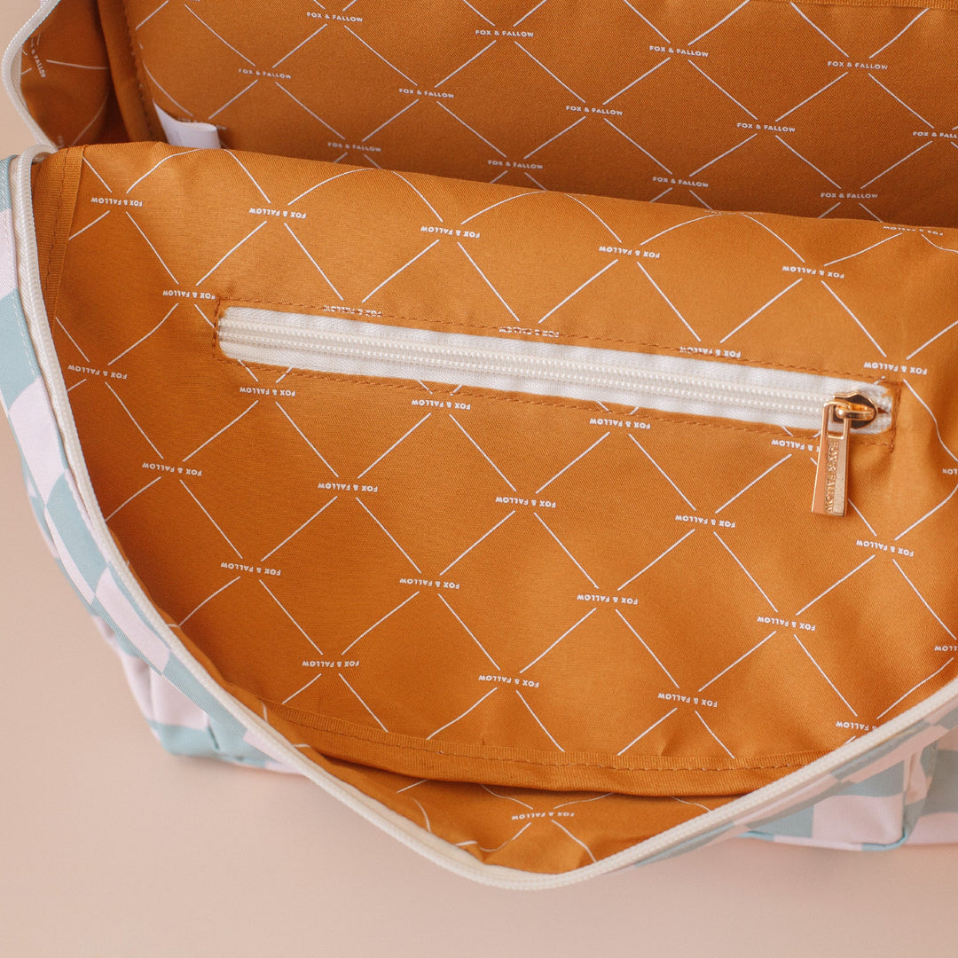 Backpack | Sage Check