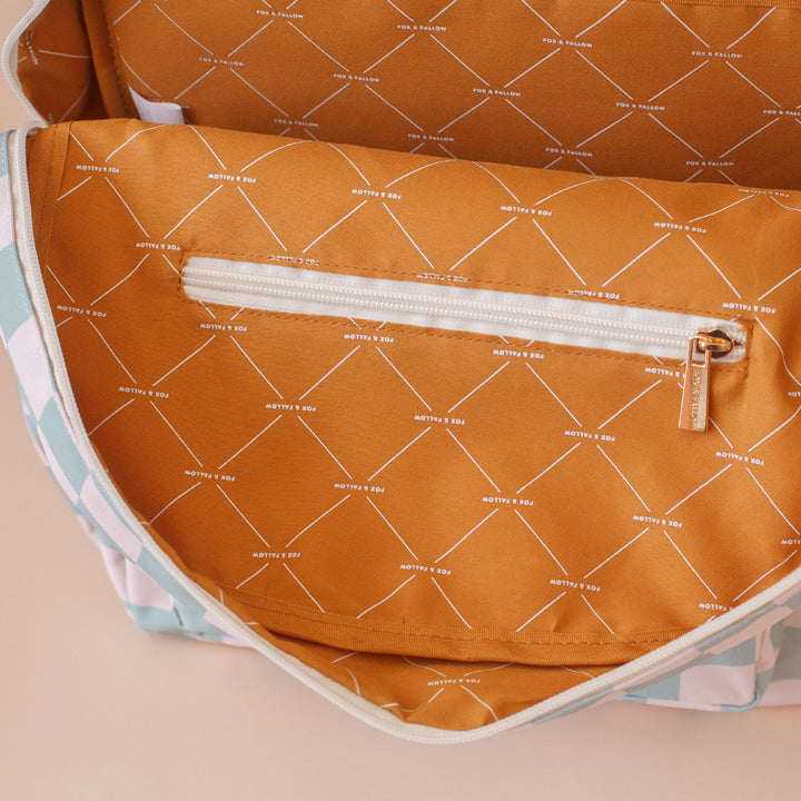 Backpack | Sage Check