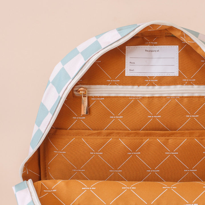 Backpack | Sage Check