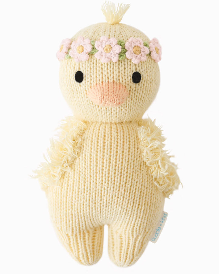 Plush | Baby Duckling (Blush Floral)