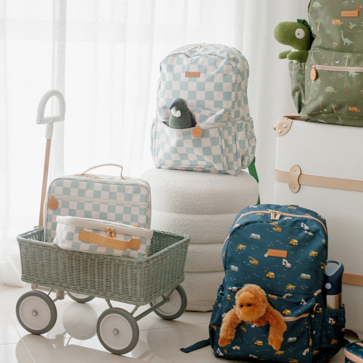 Backpack | Sage Check