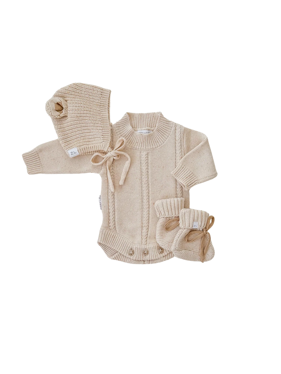 Romper | Heirloom - Biscotti Fleck