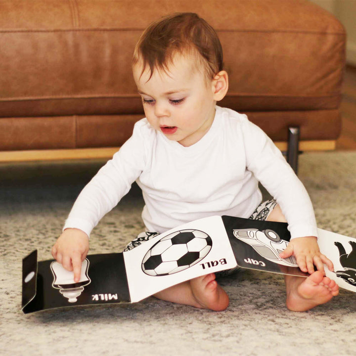 Black and White Baby Book | Welcome To The World Little One