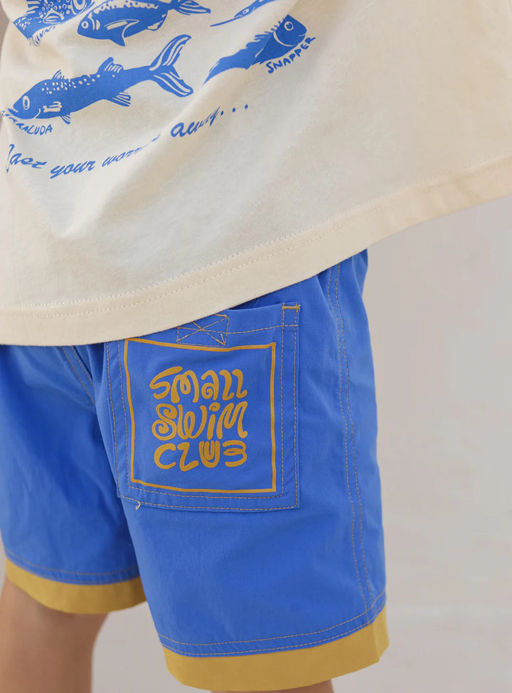 Small Swim Boardies - Blue