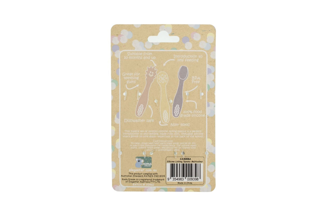 Sensory Silicone Licking Spoons