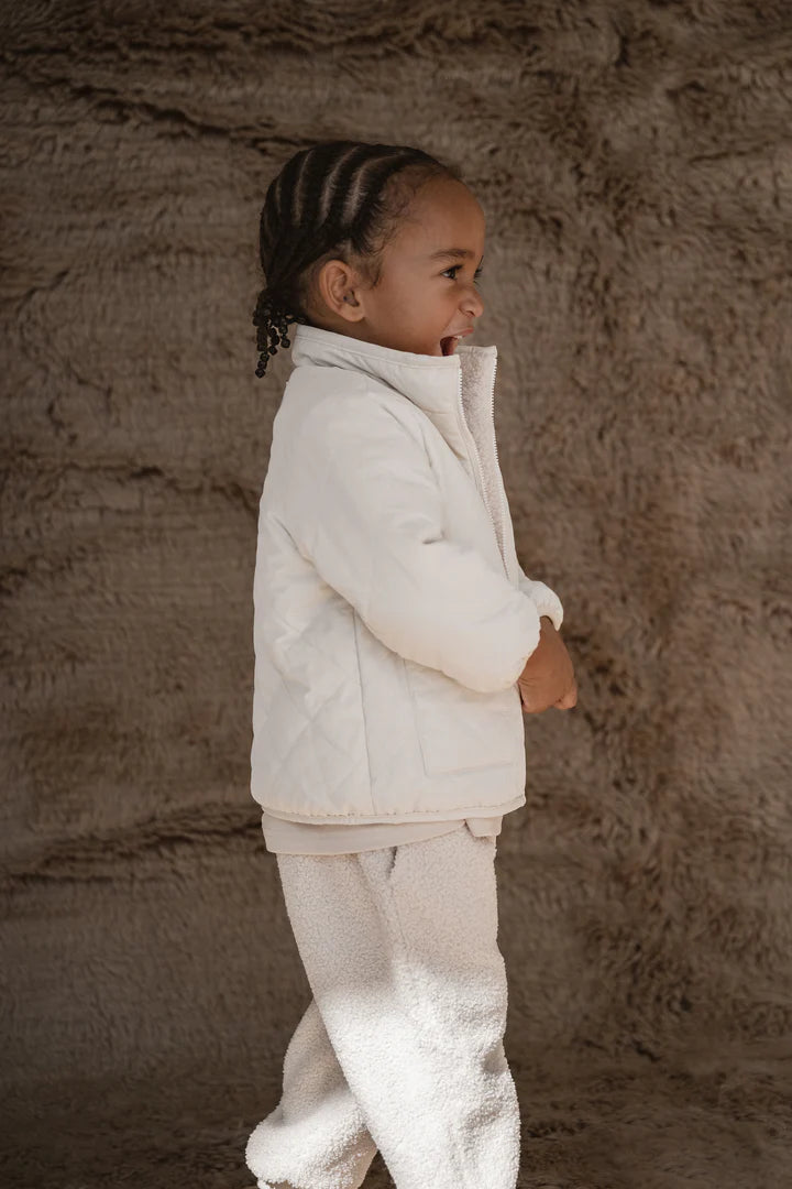 Jacket | Reversible Teddy - Beige