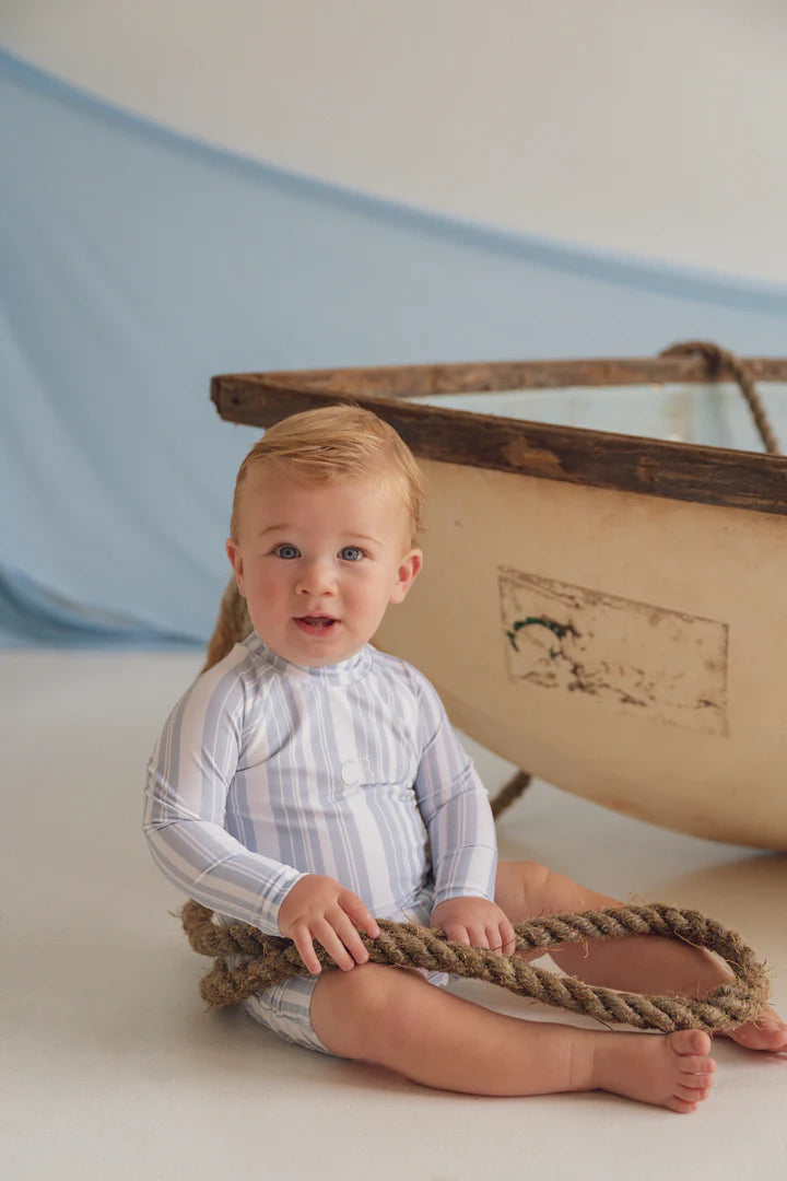 Rashie Romper | Blue Summer