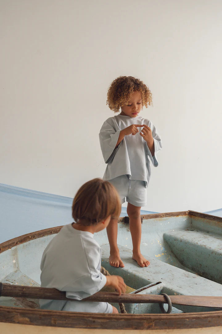 T-shirt & Shorts Set | Ocean Blue