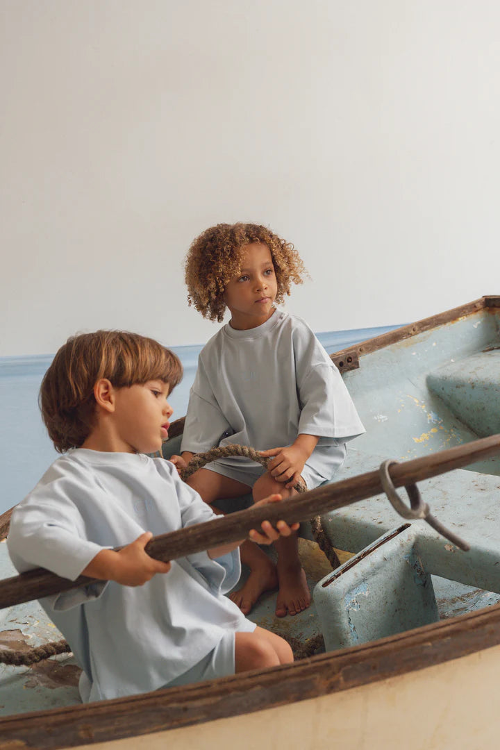 T-shirt & Shorts Set | Ocean Blue