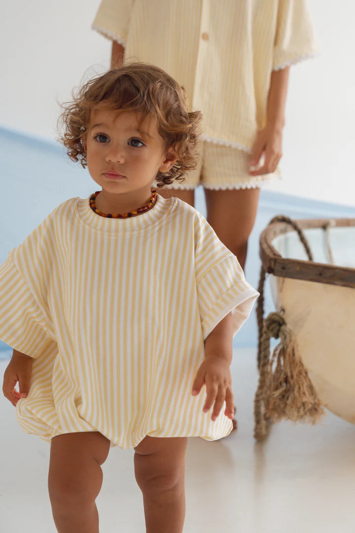 T-shirt Romper | Lemon Splice