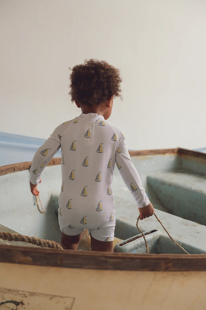 Rashie Romper | Sailboat