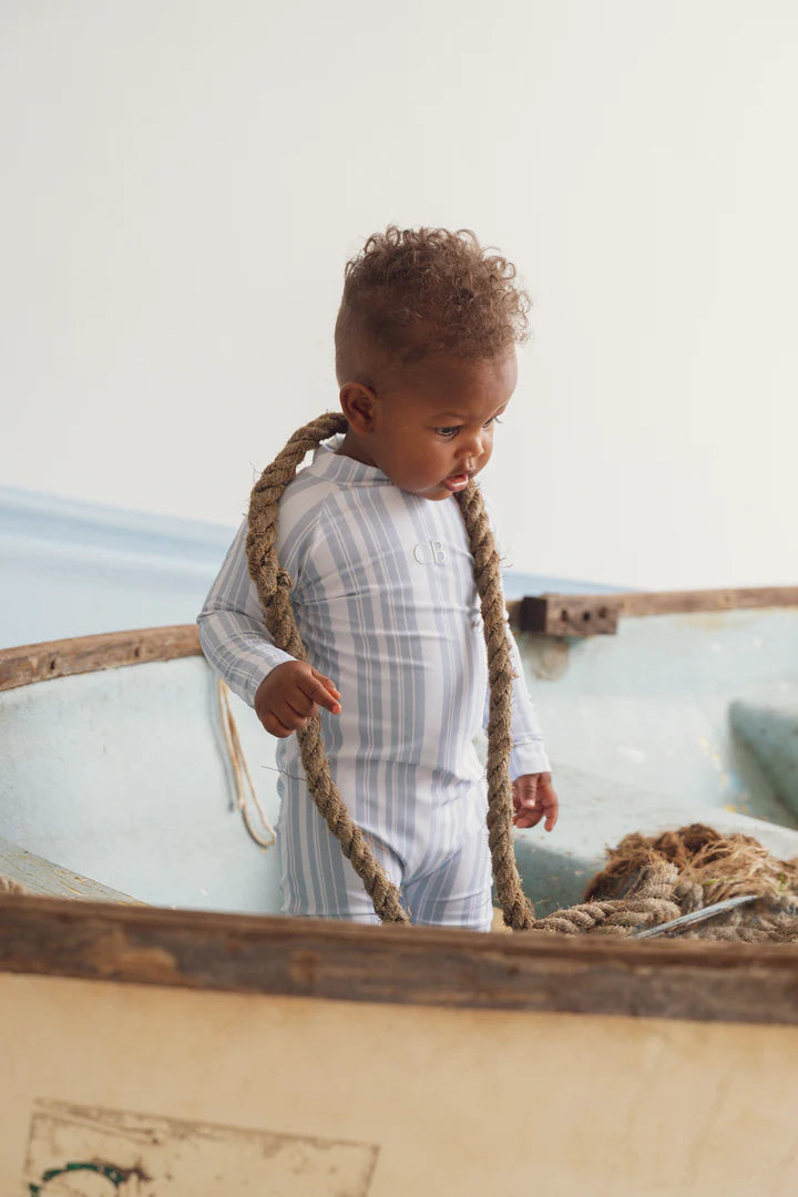 Rashie Romper | Blue Summer