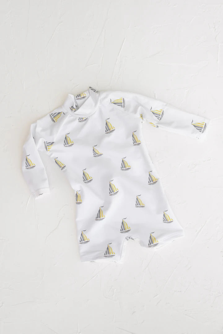 Rashie Romper | Sailboat