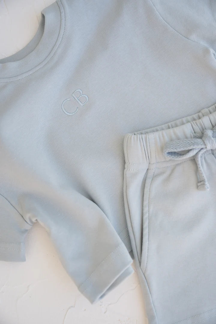 T-shirt & Shorts Set | Ocean Blue