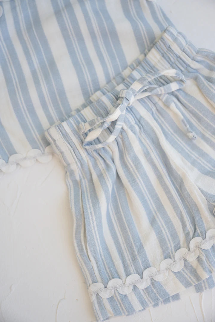 Shorts | Blue Summer Wave