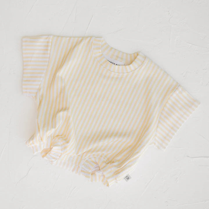 T-shirt Romper | Lemon Splice