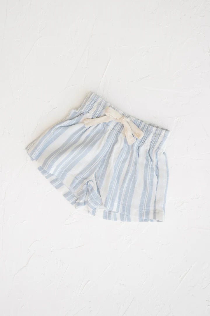 Linen Shorts | Blue Summer