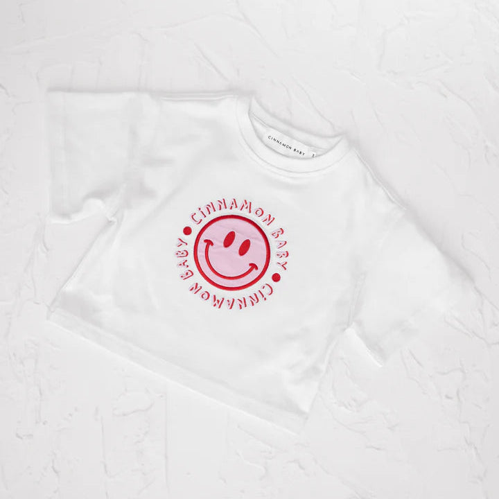 Tee | Smiley - White