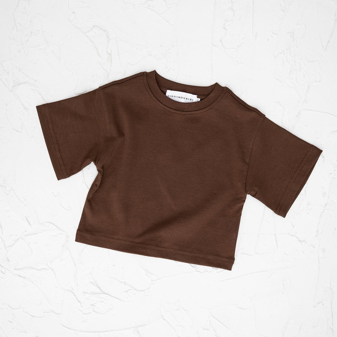 Tee | Basic Oversized - Chocolate