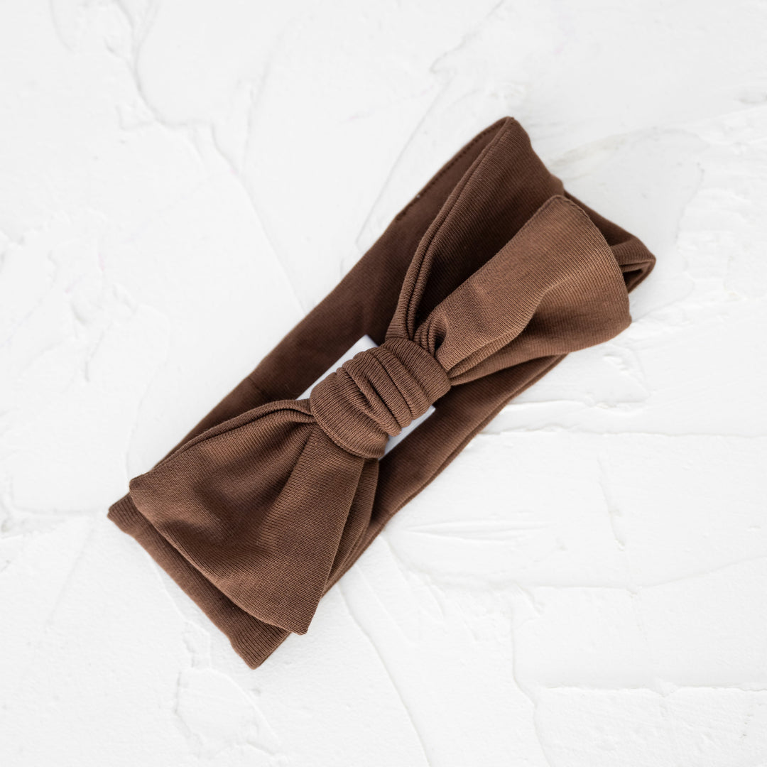 Stretch Bow | Chocolate