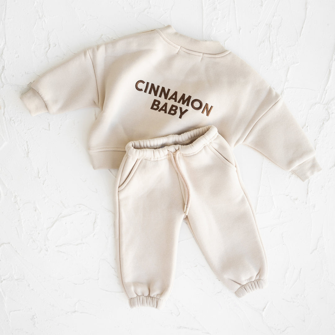 Tracksuit | Logo - Cream