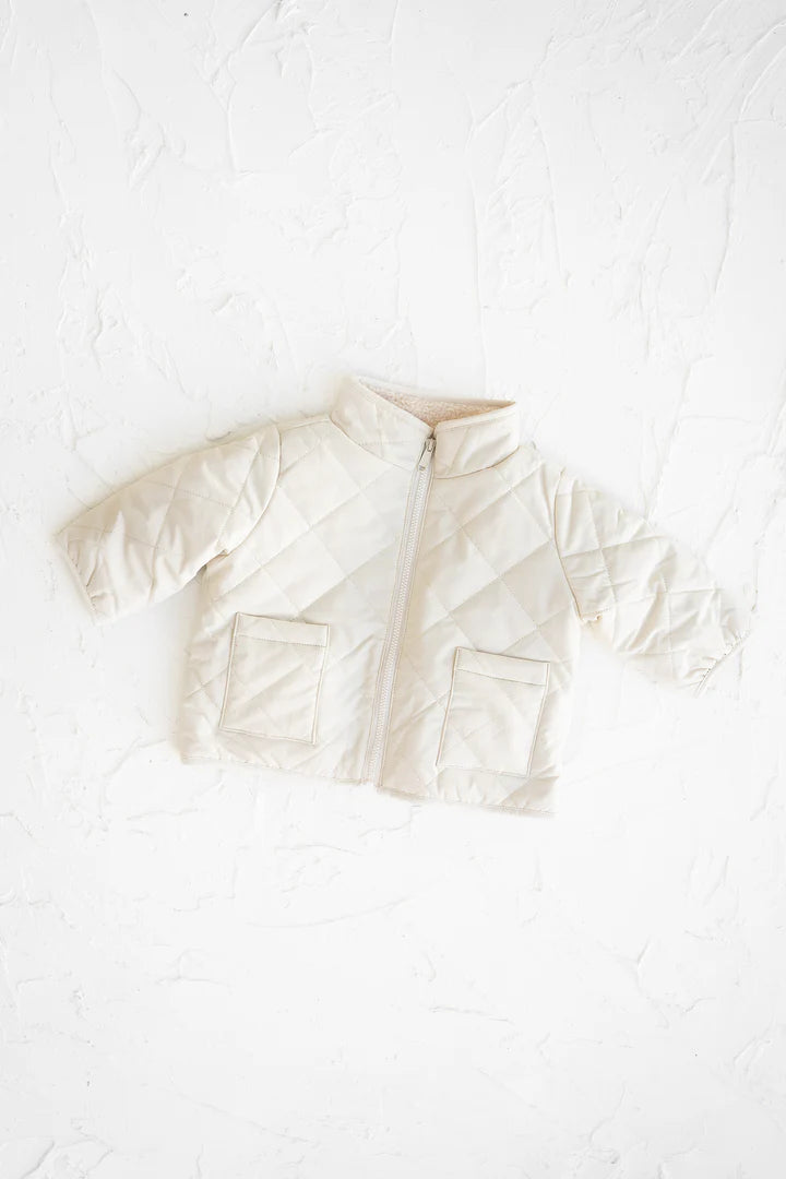 Jacket | Reversible Teddy - Beige