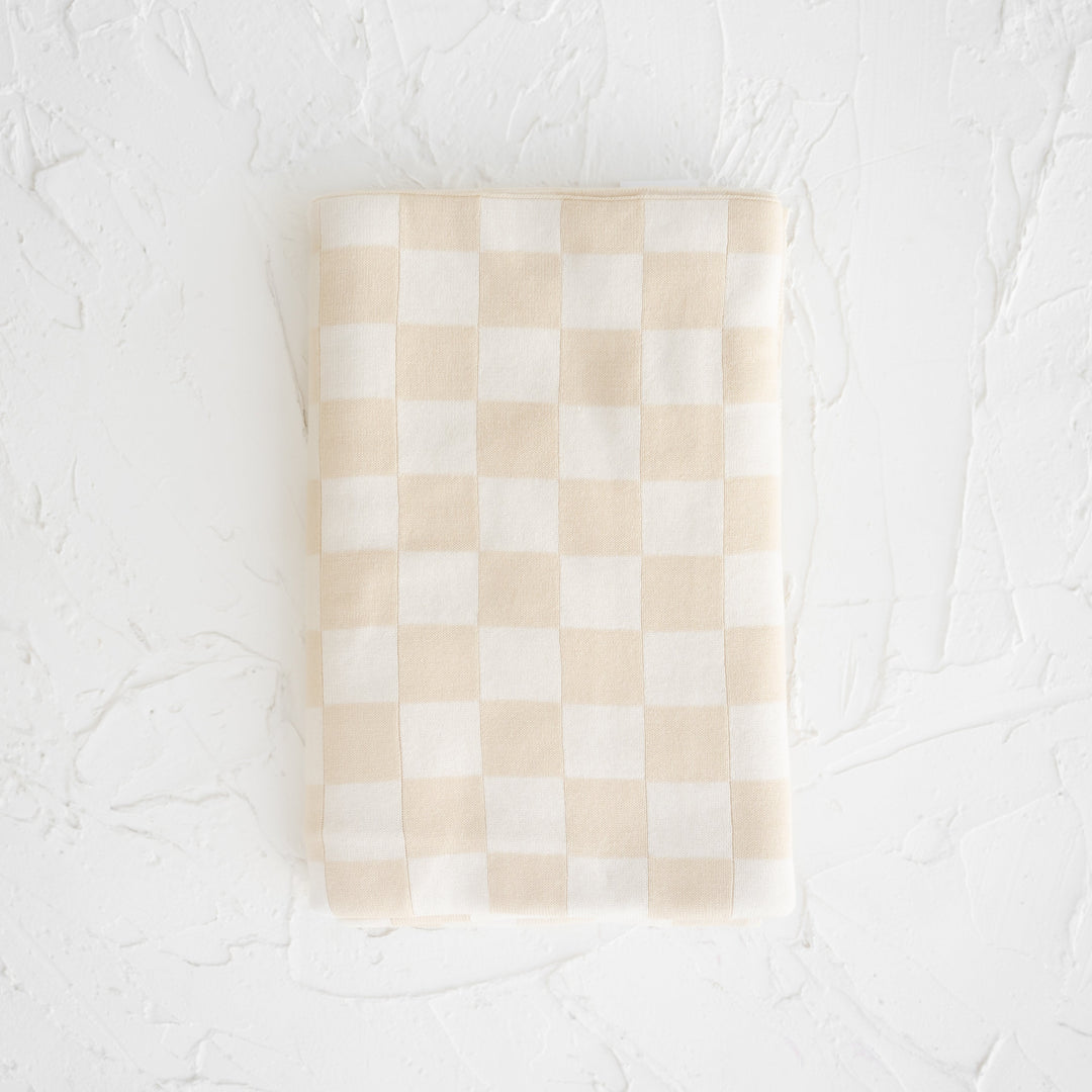 Blanket | Knitted - Cream 