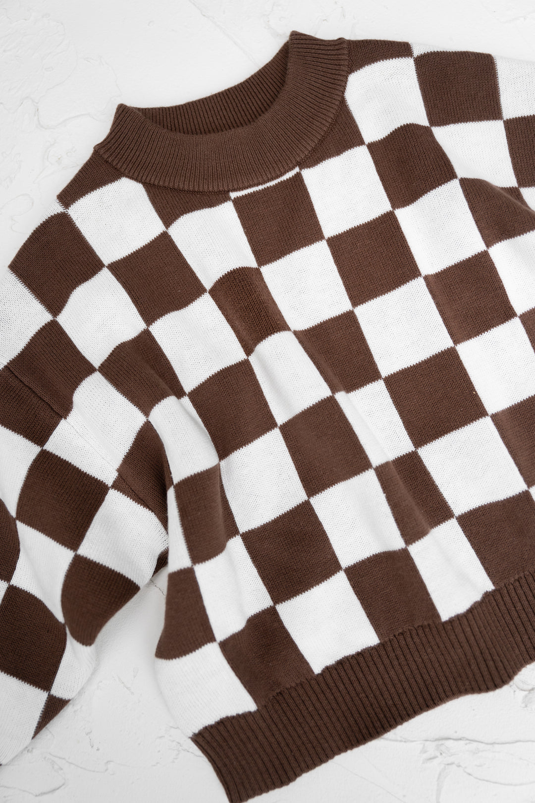 Jumper | Knitted - Chocolate 