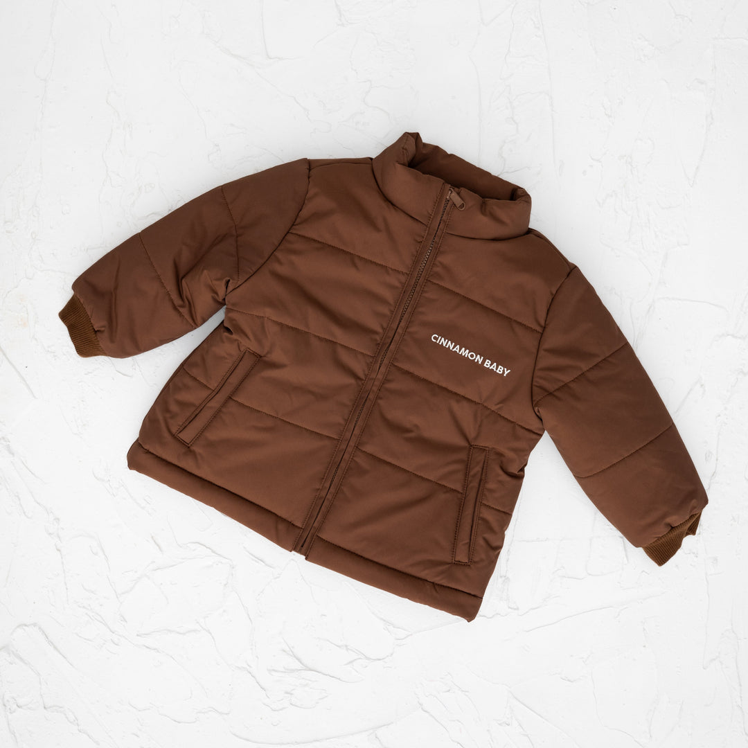 Jacket | Puffer - Chocolate 