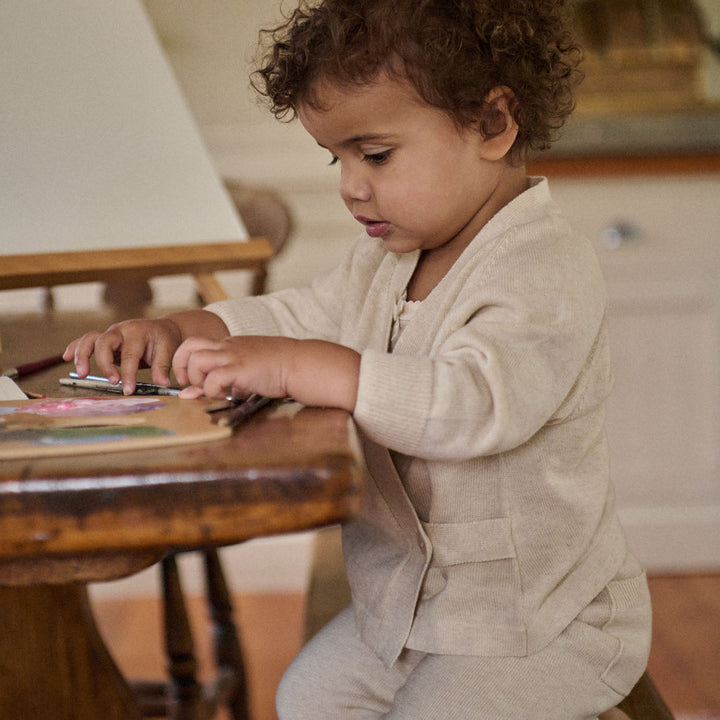 Pants | Cecil - Oatmeal Marl